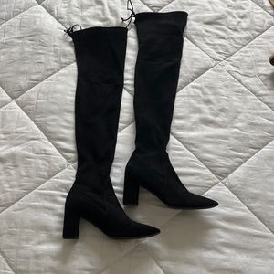 Never worn Stuart Weitzman OTK boots